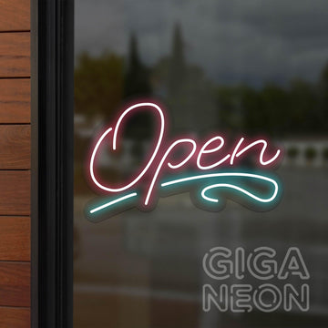 OPEN SIGN - OPEN LIGHT - GIGA NEON