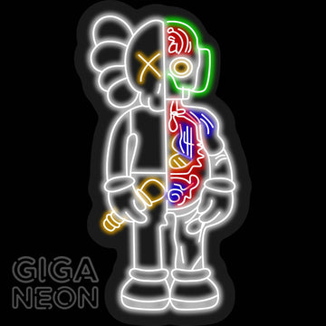 Kaws Neon Sign 1001  853 x 1600mm - GIGA NEON