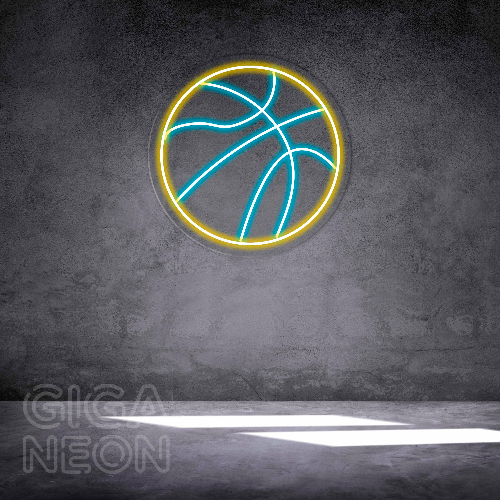 Sport Neon Sign - Basket Ball
