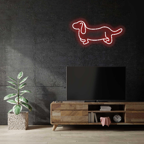 Dachshund Sausage Dog Led Neon Light