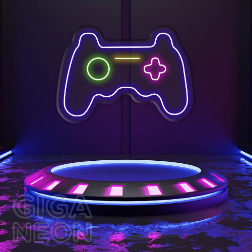 Gaming Neon Sign - Controller