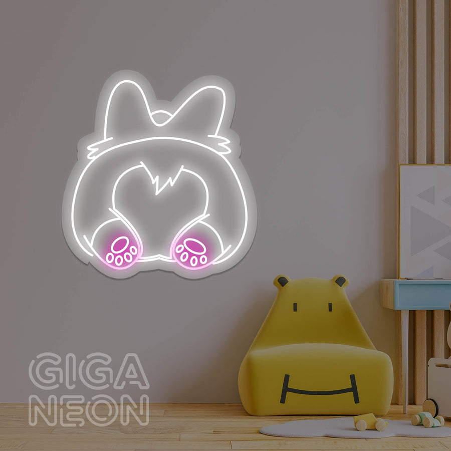 Animal Neon Sign - Corgi - GIGA NEON