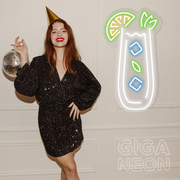 Drinks - Mojito Cocktail Neon Sign - GIGA NEON