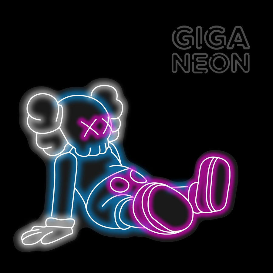 Kaws Neon Sign 1006  1000 x 800mm - GIGA NEON
