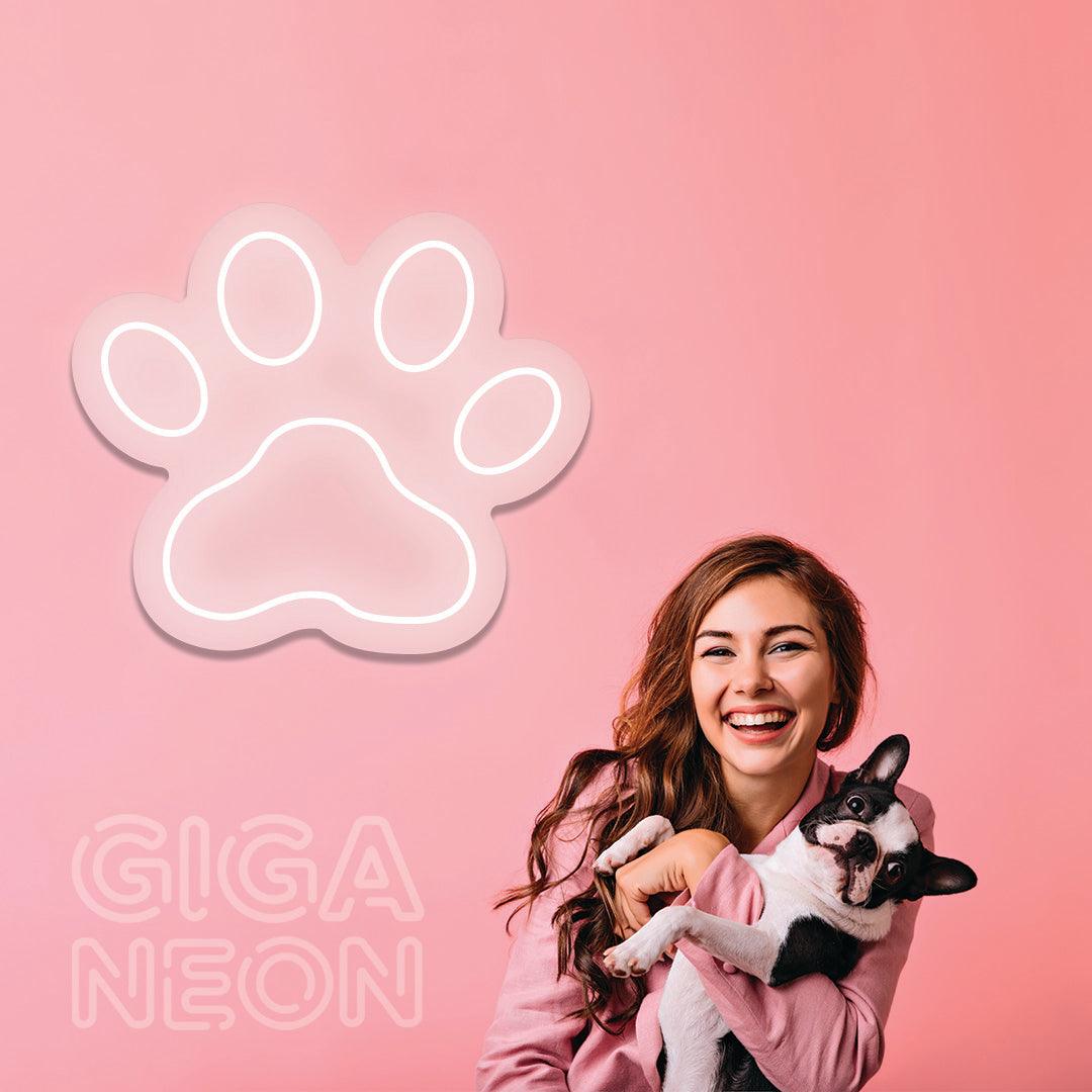 Animal Neon Sign -Paw - GIGA NEON