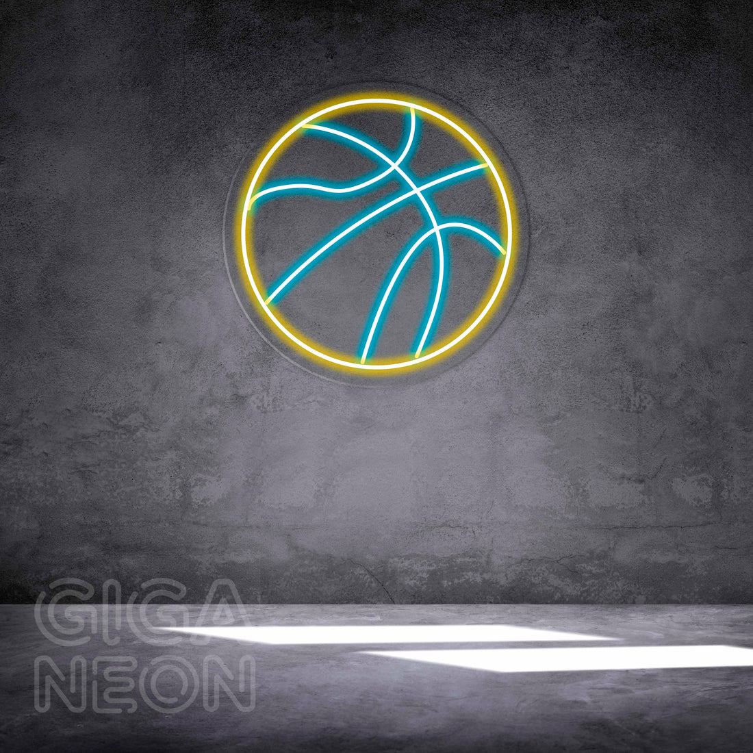 Sport Neon Sign - Basket Ball - GIGA NEON