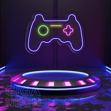 Gaming Neon Sign - Controller - GIGA NEON