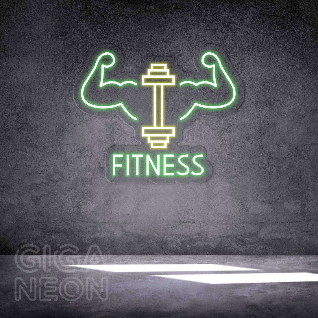 Sport Neon Sign - FITNESS - GIGA NEON