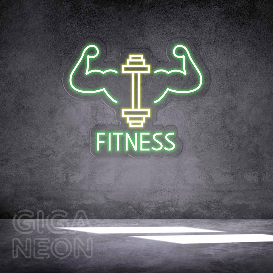 Sport Neon Sign - FITNESS - GIGA NEON