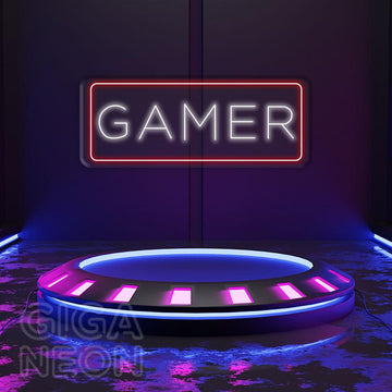 Gaming Neon Sign - Gamer - GIGA NEON
