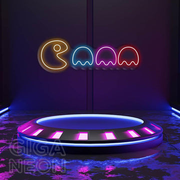 Gaming Neon Sign - Pac Man - GIGA NEON