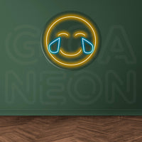 Emoji - Tears of Joy Emoji Neon Sign - GIGA NEON